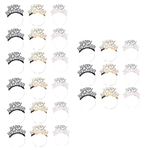 DEARMAMY 27 Stck. Year Haarschmuck Teiliges Buchstaben Haarreifen in Gold Silber Schwarz für Mädchen Partyfest Haar Accessoires Rutschfest Modisch DEARMAMY 27 Stck. Year Haarschmuck Teiliges Buchstaben Haarreifen in Gold Silber Schwarz für Mädchen Partyfest Haar Accessoires Rutschfest Modisch von DEARMAMY