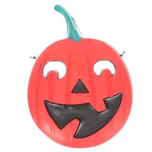 DEARMAMY 2 Stücke Realistische Scary Halloween Kürbis Masken Löcher für Erwachsene für Partys Cosplay Bühne Leistung von DEARMAMY