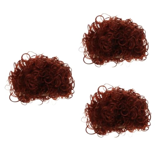 DEARMAMY 3St Afro-Perücke Damen perücke Cosplay perücke Haarteil Cosplay-Kostüm-Party-Perücke Bezaubernde Cosplay-Perücke Kunsthaar für Maskerade Kostüm gefälschte Perücken chemische Faser von DEARMAMY