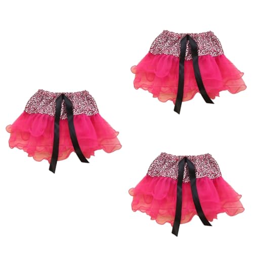 DEARMAMY 3st Ballett-tutu Für Kinder Tutu-rock Für Kinder Tutu-rock Für Ballett Ballettrock Für Kinder Rosy von DEARMAMY