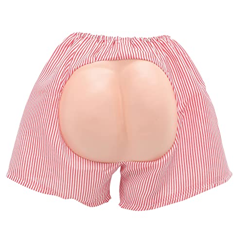 DEARMAMY 4 Stück Halloween-Hintern-Kostüm Hosen für Männer Spielzeug Herren gefälscht halloween costume halloween kleidung kurze Outfit Mooning-Kostüm-Shorts Hintern Kostümunterteile von DEARMAMY