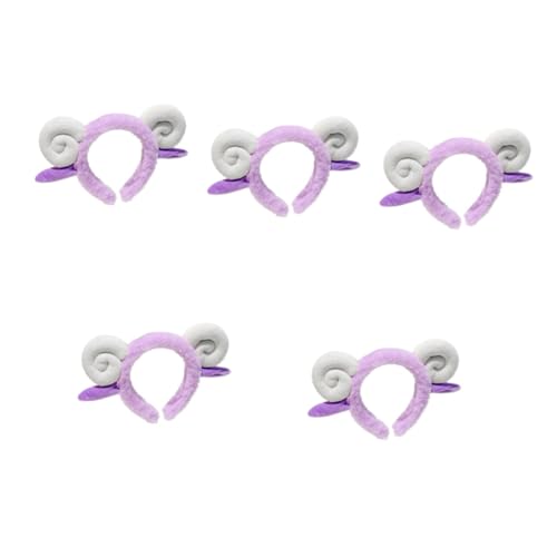 DEARMAMY 5St Stirnband haarclips haar clips haarklemmen girlmore girl haar deko Kopftuch Stirnbänder Halloween-Kopfschmuck Party-Kopfschmuck tierischer Kopfschmuck Haarschmuck Plüsch von DEARMAMY