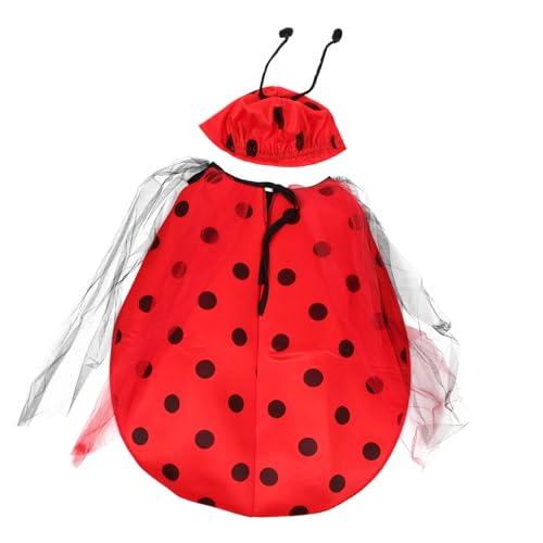 DEARMAMY 6 Stk Kostümflügel für Kinder verkleidung kinder ' dresses party outfit wings costume Kinderkleider Kostüm für Kinder Marienkäferflügel für Mädchen Flügel Kostüm von DEARMAMY