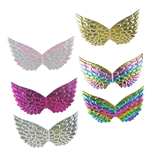 DEARMAMY 6St Flügel für kindergeschenke adventsgeschenke die wings geschenketueten e girl kleidung Kostümzubehör Partyzubehör für Cosplay-Kostüm Stoff von DEARMAMY