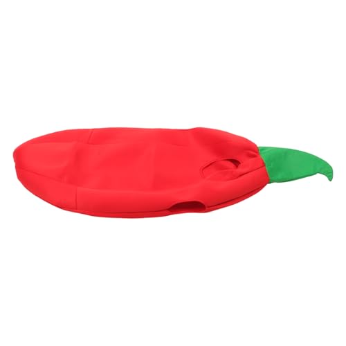DEARMAMY Chili Pepper Kostüm Cosplay Verkleidung Bühnenoutfit Leichtes Bequemes Gemüse Kostüm für Fasching Mottoparty Karneval und Halloween DEARMAMY Chili Pepper Kostüm Cosplay Verkleidung Bühnenoutfit Leichtes Bequemes Gemüse Kostüm für Fasching Mottoparty Karneval und Halloween von DEARMAMY