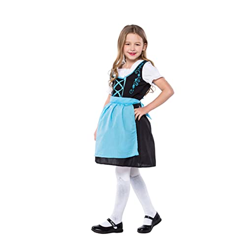 DEARMAMY Cosplay Bier Kleidung ädchen Gretel Kostü Kleines ädchen Oktoberfest Kostü Kinder Ort ädchen Kleidung Kleid Für ädchen Kinder Rollenspiel Kostü Kinder Kostüme Outfits Für von DEARMAMY