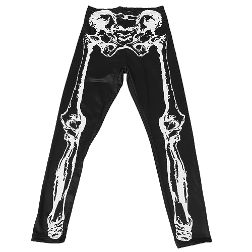 DEARMAMY Damenhose Fitness Leggings Halloween Yoga Leggings Milchseide Gebürstete Leggings Im Halloween Stil Mit Druck von DEARMAMY