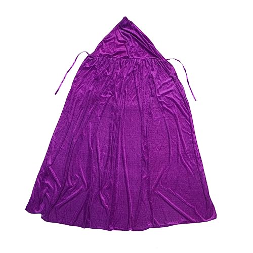 DEARMAMY Halloween Kostüm Cape Gold Samt Mantel Personalisierte Requisite für Bühnenauftritt Maskerade von DEARMAMY