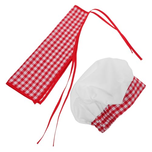 DEARMAMY Junge Mädchen Koch-outfit mit Schürze und Mütze Weiches Atmungsaktives Chef-kostüm für Jungen und Mädchen für Fotoshootings und Rollenspiele DEARMAMY Junge Mädchen Koch-outfit mit Schürze und Mütze Weiches Atmungsaktives Chef-kostüm für Jungen und Mädchen für Fotoshootings und Rollenspiele von DEARMAMY