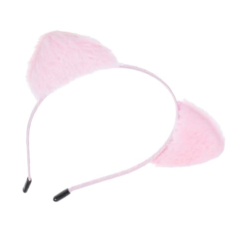 DEARMAMY Katzenohren Haarreif Für Erwachsene Flauschiges Cat Ear Headband Für Gesichtspflege Spa Und Kosmetik Tierohren Stirnband Für Mottopartys Halloween Und Karneval von DEARMAMY