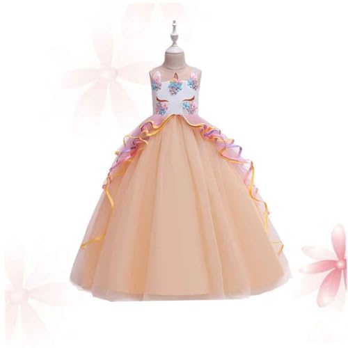 DEARMAMY Kinder Kleid Rolle Spielen Kleidung Cosplay Kostüm Show Leistung 130cm Robust Material von DEARMAMY