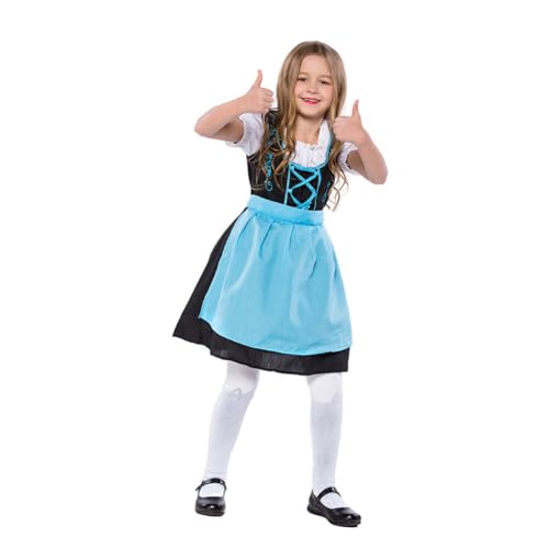 DEARMAMY Kostüme Für Die Bierbühne Kinderkostüme Kinder Mädchen Kleider Outfit Für Mädchen Kellnerin Kostüm Für Mädchen Kleid Für Mädchen Halloween-kostüme Für Mädchen Outfits Für Mädchen von DEARMAMY