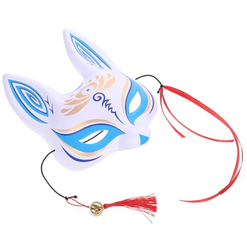 DEARMAMY Kunststoff Halb Cosplay Party Fuchs Japanischer Fuchs Katze Tier Dress Up Kostüm Maskerade Party Fuchs von DEARMAMY