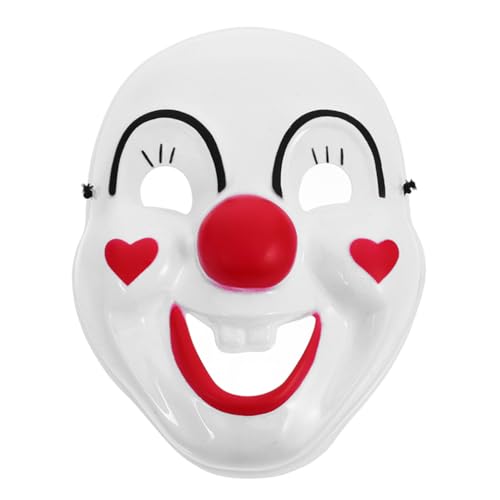 DEARMAMY Lustige Horrormask -Cosplay -Kostüm Für Erwachsene Frauen Männer Kinder Maskerade Party Halloween Gruselige Clown -Party Requisite von DEARMAMY