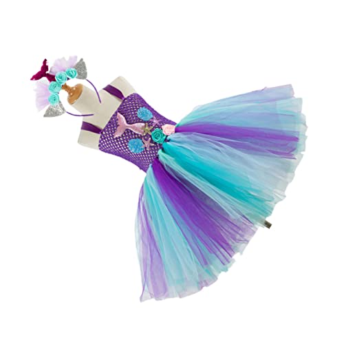 DEARMAMY Meerjungfrauenkleid für Tutu-Rock Meerjungfrau Hochzeitskleid Prinzessinnenkleid prinzessinnen kleider kinderkleider party kleider Meerjungfrauenrock für von DEARMAMY