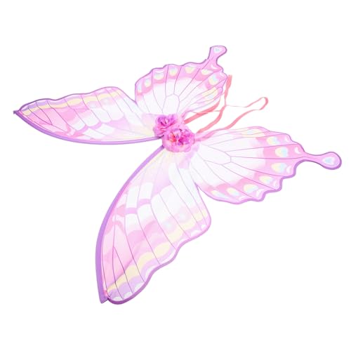 DEARMAMY Ostern Verkleiden Amor Flügel Schmetterling Kostüm Flügel Feenkostüm Flügel Schmetterlingsflügel Kostüm Flügel Für Cosplay Feenflügel-cosplay Cosplay Feenflügel Polyester Rosa von DEARMAMY