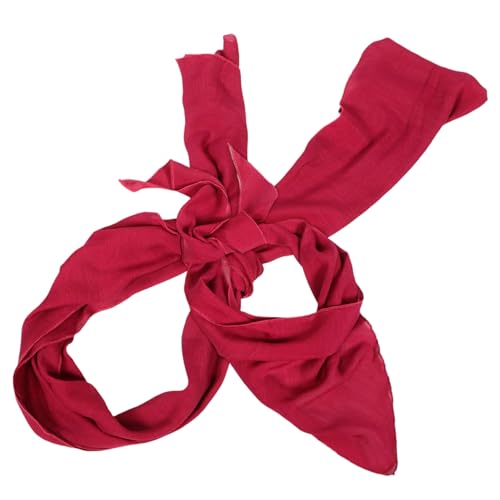 DEARMAMY Piratenkostüm-set Für Damen Und Erwachsene Schal Bandana Große Schärpe Gürtel Dunkelrot Halloween-party-zubehör von DEARMAMY