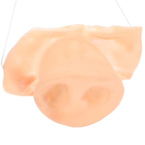 DEARMAMY Schweinenase- tragen Kuhkostüm für falsche Nase Grimasse Dinosaurierkostüm Hase halloween halloweenmaske Schweinenase aus Schweine-Cosplay-Zubehör Emulsion von DEARMAMY