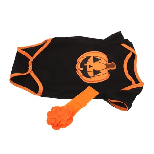 DEARMAMY -Strampler Kleidung für Halloween -Halloween-Body Jungen Halloween Bodysuit kürbiskerne Babykostüm Kürbis -Kürbis-Halloween-Kostüm -Kürbis-Body Baumwolle von DEARMAMY