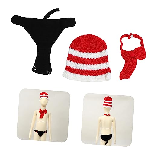 DEARMAMY Weihnachtskostüm für Jungen und Mädchen Babyfotografie Requisiten Warme Babykleidung mit Mütze Schal und Unterwäsche für Erste Weihnachten Komfortables Material DEARMAMY Weihnachtskostüm für Jungen und Mädchen Babyfotografie Requisiten Warme Babykleidung mit Mütze Schal und Unterwäsche für Erste Weihnachten Komfortables Material von DEARMAMY