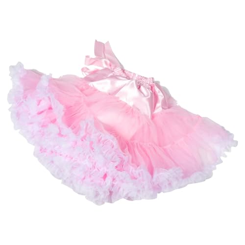 DEARMAMY kurzer Unterrock Mädchen Kinderkostüme Kinderkleidung Ballettröckchen prinzessinnen kleider faschingskostüme pinker Tutu-Rock für Kleinkinder Tutu Kleinkind Polyester Rosa von DEARMAMY