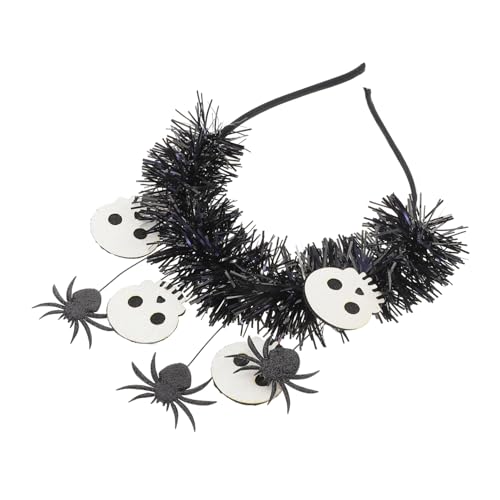 DEARMAMY -stirnband Cosplay-party-stirnbänder Halloween-haarband Festival-party-kopfbedeckung Halloween-accessoires Für Erwachsene Cosplay-stirnband Black Filzstoff von DEARMAMY