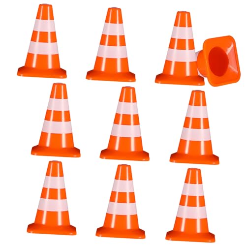 DECHOUS 10 Teiliges Bunte Baustellen Verkehrszeichen Pädagogisches Lernspielzeug für Sandtisch und Verkehrserziehung DECHOUS 10 Teiliges Bunte Baustellen Verkehrszeichen Pädagogisches Lernspielzeug für Sandtisch und Verkehrserziehung von DECHOUS