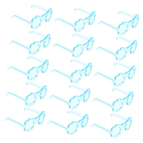 DECHOUS 100 Stück Teiliges Miniatur Puppenbrillen aus Stabilem Kunststoff Kreative Transparente Sonnenbrillen Deko für Puppenhaus Zubehör Leicht und Modisch als und Puppendekoration DECHOUS 100 Stück Teiliges Miniatur Puppenbrillen aus Stabilem Kunststoff Kreative Transparente Sonnenbrillen Deko für Puppenhaus Zubehör Leicht und Modisch als und Puppendekoration von DECHOUS