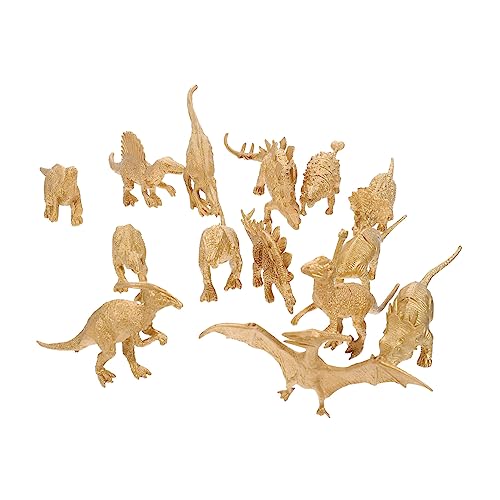 DECHOUS 14Stücke Teiliges Realistischer Dinosaurier Modelle Dekorative Figuren Für Schreibtisch Lehrmittel Und Kreative Spielideen Für Dinosaurier Spielwaren Und Desktop Verzierung von DECHOUS