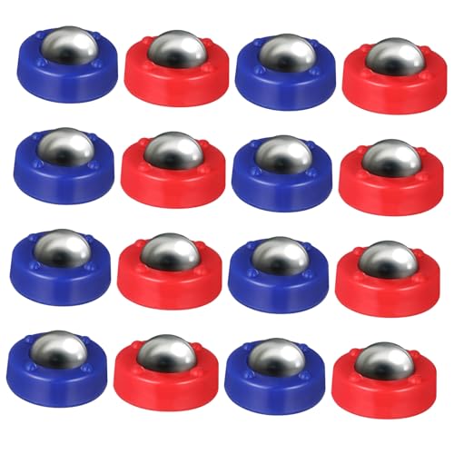 DECHOUS 16 Stück Teiliges Shuffleboard mit Rollenden Perlen aus Robustem Stahl und Kunststoff für Tisch Curling und Familienspiele Geeignet für Partyspiele und Entspannte Spielrunden DECHOUS 16 Stück Teiliges Shuffleboard mit Rollenden Perlen aus Robustem Stahl und Kunststoff für Tisch Curling und Familienspiele Geeignet für Partyspiele und Entspannte Spielrunden von DECHOUS