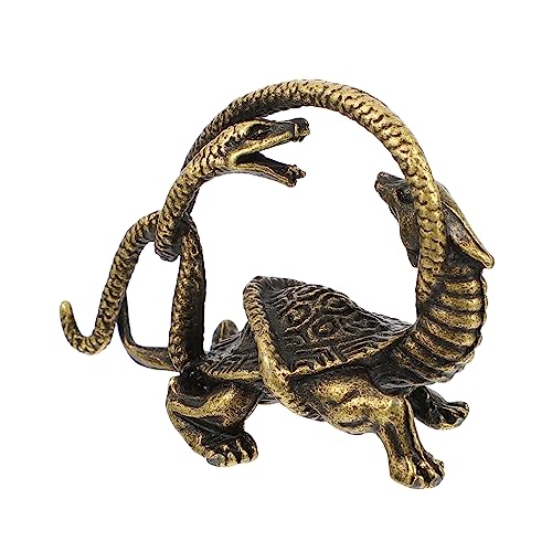 DECHOUS 1stk Ornamente Künstlich Feng Puppe Tierstatuen Kleine Grüne Dekorative Cartoon-schildkröte Dinosaurier- Miniatur Drachen Tank Tiere Hamster Dunkle Statue Tragen Legierung von DECHOUS