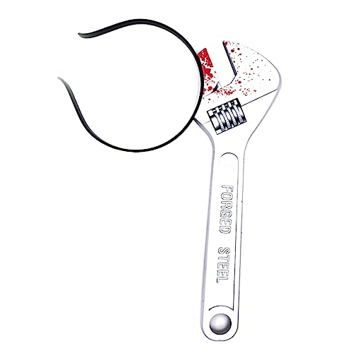DECHOUS 2 Stück Halloween Haarreif Schraubenschlüssel durch Kopf Design mit Gruselige Partydekoration Langlebiges Kostümzubehör für Karneval und Cosplay DECHOUS 2 Stück Halloween Haarreif Schraubenschlüssel durch Kopf Design mit Gruselige Partydekoration Langlebiges Kostümzubehör für Karneval und Cosplay von DECHOUS