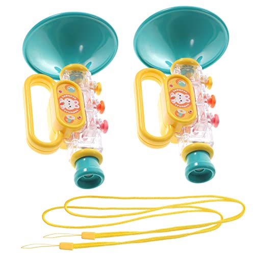 DECHOUS 2 Stück Teiliges Trompetenspielzeug für Buntes Sicheres Pädagogisches Musikspielzeug Kreativität und Musikalischem Lernen Geeignet für Mädchen Ab Jahren DECHOUS 2 Stück Teiliges Trompetenspielzeug für Buntes Sicheres Pädagogisches Musikspielzeug Kreativität und Musikalischem Lernen Geeignet für Mädchen Ab Jahren von DECHOUS