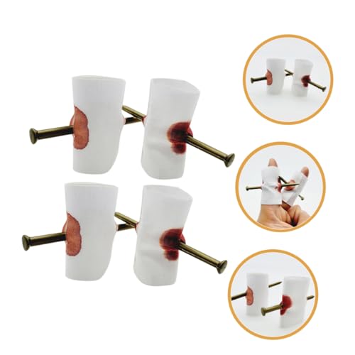 DECHOUS 30 Stück Teiliges Nageldurch Finger Requisit Lustige Zaubertricks für Partys Sichere und Leichte Finger Trickspielzeuge für Praktische Scherze und Familienunterhaltung DECHOUS 30 Stück Teiliges Nageldurch Finger Requisit Lustige Zaubertricks für Partys Sichere und Leichte Finger Trickspielzeuge für Praktische Scherze und Familienunterhaltung von DECHOUS