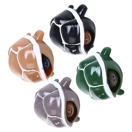 DECHOUS 4 Stück Stressabbau Squeeze Schildkröte Druckspielzeug mit Bunten Farben Sensorisches Anti Stress für Autistische und Erwachsene Nutzer zur Entspannung und Beschäftigung DECHOUS 4 Stück Stressabbau Squeeze Schildkröte Druckspielzeug mit Bunten Farben Sensorisches Anti Stress für Autistische und Erwachsene Nutzer zur Entspannung und Beschäftigung von DECHOUS