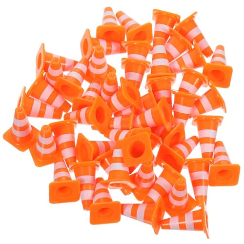 DECHOUS 40 Stück Teiliges Mini verkehrshütchen Robustem Kunststoff Leuchtend Orange Pädagogisches Straßenschild als Schul lernhilfe und Baustellen absperrungsspielzeug DECHOUS 40 Stück Teiliges Mini verkehrshütchen Robustem Kunststoff Leuchtend Orange Pädagogisches Straßenschild als Schul lernhilfe und Baustellen absperrungsspielzeug von DECHOUS