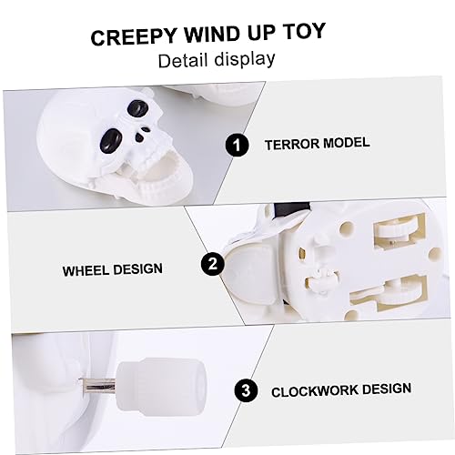 DECHOUS 5 Stück Teiliges Halloween Wind Up Skelett Wind Up Toy mit Gruseligem für Party und Interaktives Lernen für Indoor Outdoor Halloween Deko DECHOUS 5 Stück Teiliges Halloween Wind Up Skelett Wind Up Toy mit Gruseligem für Party und Interaktives Lernen für Indoor Outdoor Halloween Deko von DECHOUS