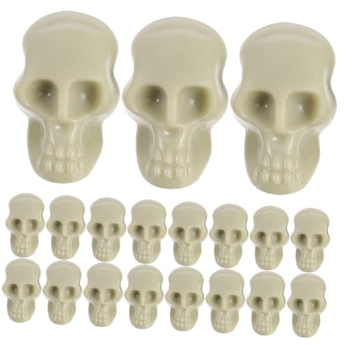 DECHOUS 50 Stück Mini Skelettköpfe DIY Halloween Deko Grusel Schädel Ornamente Party Requisiten für Horror Deko und Bastelzubehör DECHOUS 50 Stück Mini Skelettköpfe DIY Halloween Deko Grusel Schädel Ornamente Party Requisiten für Horror Deko und Bastelzubehör von DECHOUS