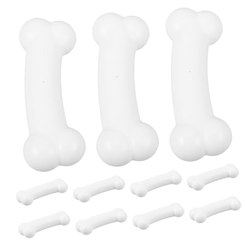 DECHOUS 50 Stück Teiliges Halloween Knochen aus Langlebigem Kunststoff Realistische Kleine Künstliche Knochen für Tischdeko und DIY Grusel Requisiten Leicht Vielseitig für Halloween Party DECHOUS 50 Stück Teiliges Halloween Knochen aus Langlebigem Kunststoff Realistische Kleine Künstliche Knochen für Tischdeko und DIY Grusel Requisiten Leicht Vielseitig für Halloween Party von DECHOUS