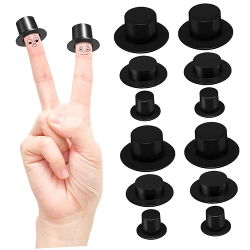 DECHOUS 60 Stück Teiliges Mini Zylinderhüte aus Kleine Dekorative Schneemann Hüte in Verschiedenen Stilen Langlebig und Vielseitig für DIY Bastelarbeiten Puppenzubehör und DECHOUS 60 Stück Teiliges Mini Zylinderhüte aus Kleine Dekorative Schneemann Hüte in Verschiedenen Stilen Langlebig und Vielseitig für DIY Bastelarbeiten Puppenzubehör und von DECHOUS