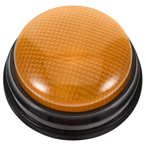 DECHOUS Beleuchteter Sound Button Wege Lichter Button Mit Sound Spiele Für Buzzer Laute Buzzer Licht Party Spiele Sprach Kunststoff Gelb DECHOUS Beleuchteter Sound Button Wege Lichter Button Mit Sound Spiele Für Buzzer Laute Buzzer Licht Party Spiele Sprach Kunststoff Gelb von DECHOUS