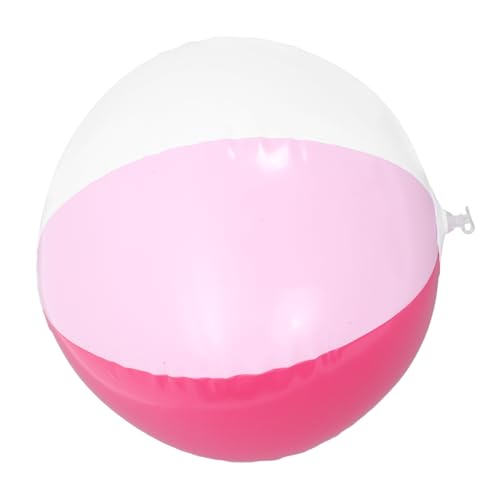 DECHOUS Bunter Aufblasbarer Strandball Glitzernder PVC Ball Für Strand Und Pool Durchmesser Ideal Für Partys Und Wasseraktivitäten Regenbogen Design von DECHOUS