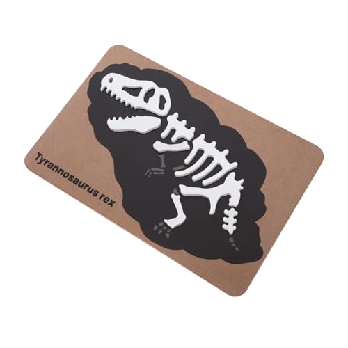 DECHOUS Dinosaurier Fossil Holzpuzzle Lernspielzeug für Ab Jahr Pädagogisches Skelett Puzzle Neugier und Entdeckung Fossilien für Frühe Entwicklung DECHOUS Dinosaurier Fossil Holzpuzzle Lernspielzeug für Ab Jahr Pädagogisches Skelett Puzzle Neugier und Entdeckung Fossilien für Frühe Entwicklung von DECHOUS