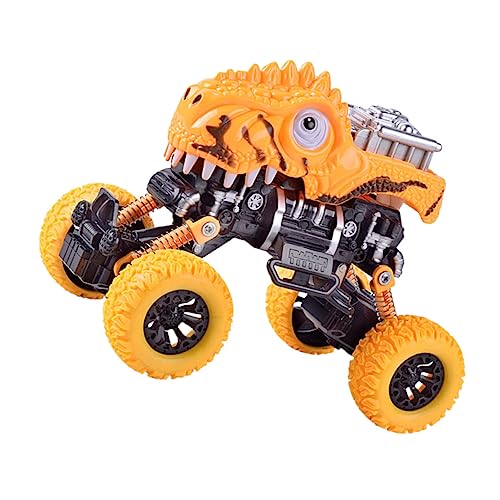 DECHOUS Dinosaurier Rückzugsfahrzeug Cooles Spielzeugauto Für Großes Dinosaurier Design Push and Go Toy Zufälliger Stil Ab Jahr Perfektes Für Jungen von DECHOUS