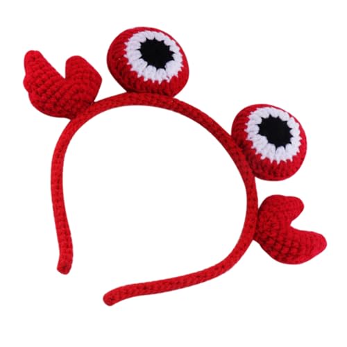 DECHOUS Haarreif Krabben Stirnband Cartoon Kopfschmuck für Karneval Kostüm Party Cosplay Lustiges Bequemes und Sicheres Haarband für Mädchen und Jungen DECHOUS Haarreif Krabben Stirnband Cartoon Kopfschmuck für Karneval Kostüm Party Cosplay Lustiges Bequemes und Sicheres Haarband für Mädchen und Jungen von DECHOUS