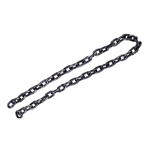 DECHOUS Halloween Deko Kunststoffkette Realistische Fake Chain Prop für Kostüm Cosplay Party Zubehör und Outdoor Dekoartikel DECHOUS Halloween Deko Kunststoffkette Realistische Fake Chain Prop für Kostüm Cosplay Party Zubehör und Outdoor Dekoartikel von DECHOUS