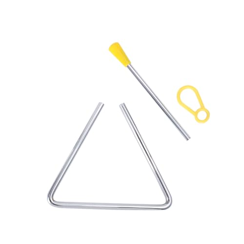 DECHOUS Kindergarten Triangel Percussion Instrument Langlebiges Musikspielzeug aus Sicherem Material Fördert Hand Auge koordination Gehör und Spielerisches Lernen für Jungen und Mädchen DECHOUS Kindergarten Triangel Percussion Instrument Langlebiges Musikspielzeug aus Sicherem Material Fördert Hand Auge koordination Gehör und Spielerisches Lernen für Jungen und Mädchen von DECHOUS