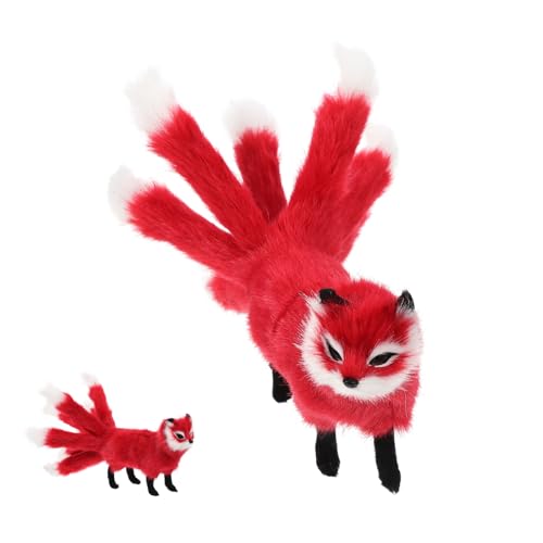 DECHOUS Kuscheliges Fuchs plüschtier aus Weichem Langlebigem Material Realistische Fox Figur als Niedliche Tischdeko und Vielseitiges für Erwachsene Zufällige Farbe Zufällige Farbe DECHOUS Kuscheliges Fuchs plüschtier aus Weichem Langlebigem Material Realistische Fox Figur als Niedliche Tischdeko und Vielseitiges für Erwachsene Zufällige Farbe Zufällige Farbe von DECHOUS