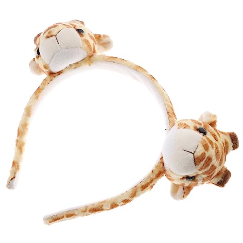 DECHOUS Kuscheliges Giraffen Tierhaarreif Plüsch Kopfband Tierkostüm Zubehör für Dschungel Motto Geburtstag Party Bühnenauftritt Cosplay Leicht und Bequem DECHOUS Kuscheliges Giraffen Tierhaarreif Plüsch Kopfband Tierkostüm Zubehör für Dschungel Motto Geburtstag Party Bühnenauftritt Cosplay Leicht und Bequem von DECHOUS