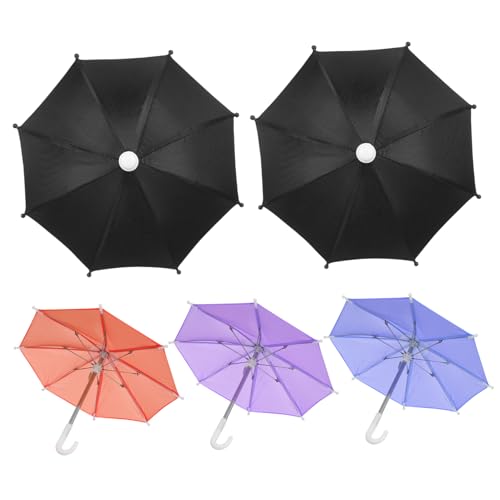 DECHOUS Mini Regenschirm Für Bunte Miniatur Regenschirme Zum Basteln Dekorieren Und Verschenken Zufällige Farben Ideal Für Partys Und Als von DECHOUS